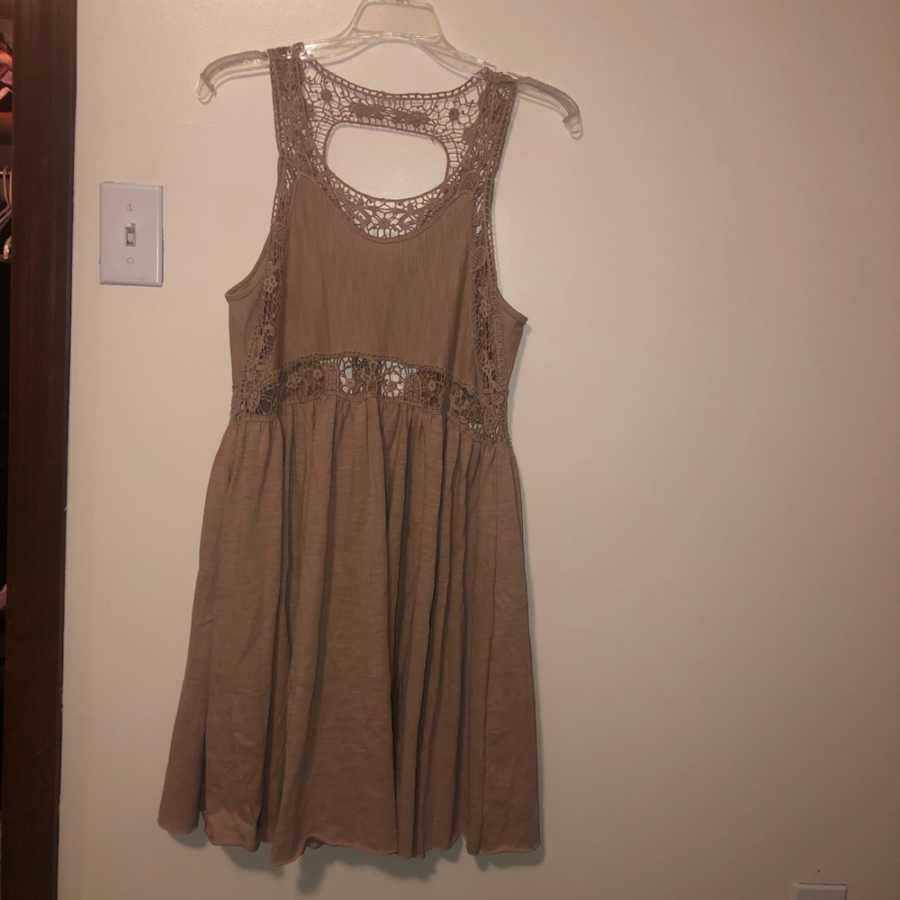 Tan Summer Dress